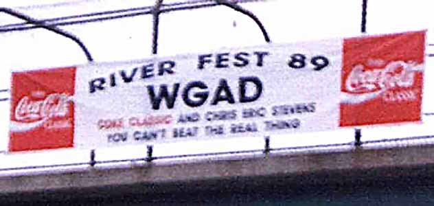 Chris Eric Stevens  WGAD Banner  (1989)